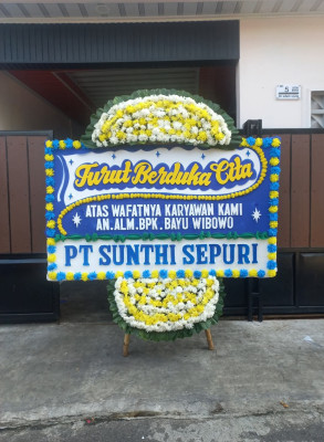Papan Bunga Duka di Sindangheula